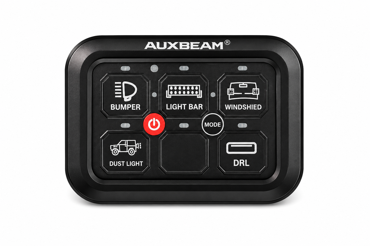 Base para botonera Auxbeam 6 Cherokee ZJ