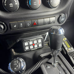Base para botonera - Jeep Wrangler JK (2013–2018)